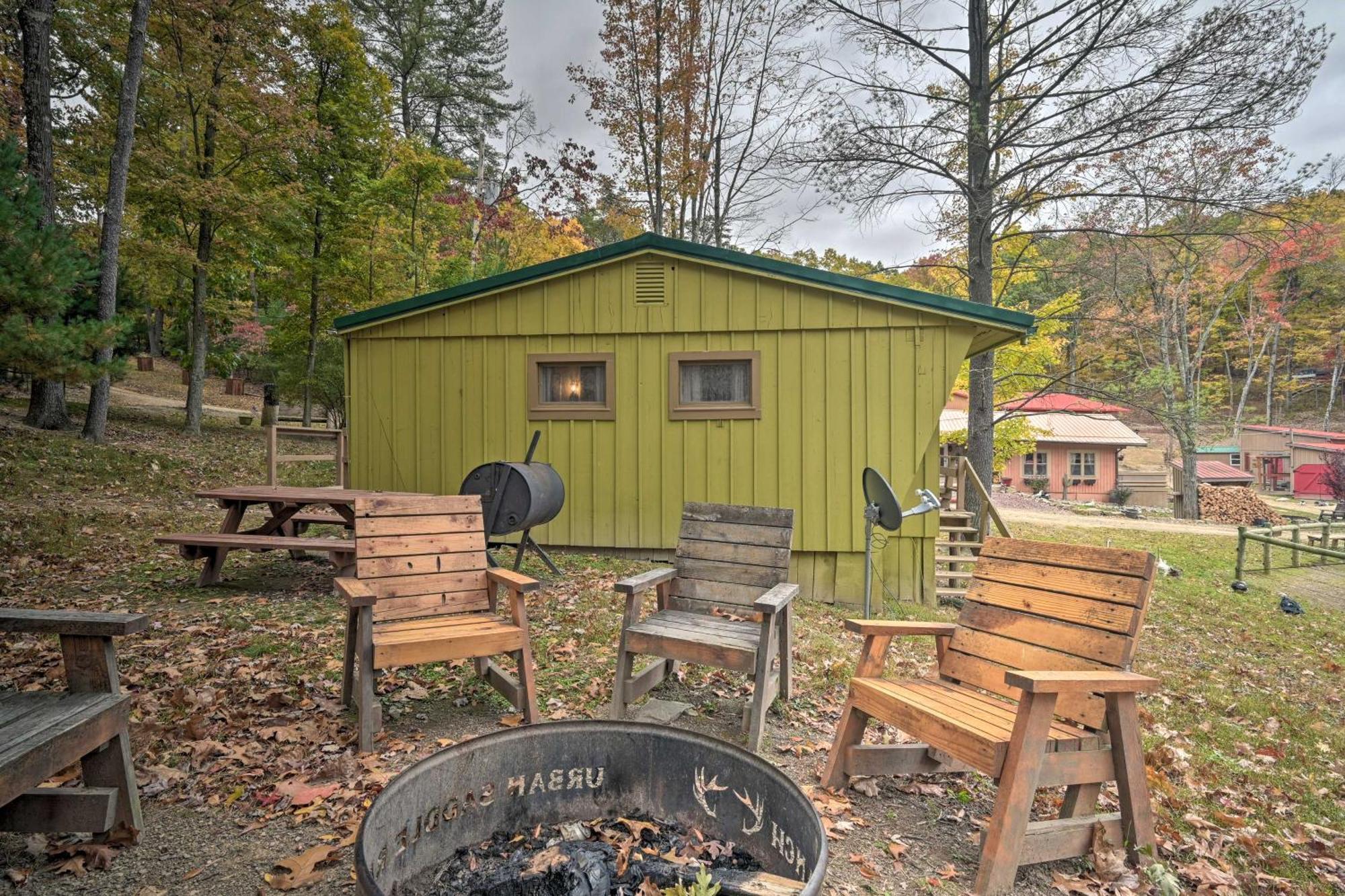 Lone Ranger Cabin With 50 Acres By Raystown Lake Huntingdon Eksteriør billede