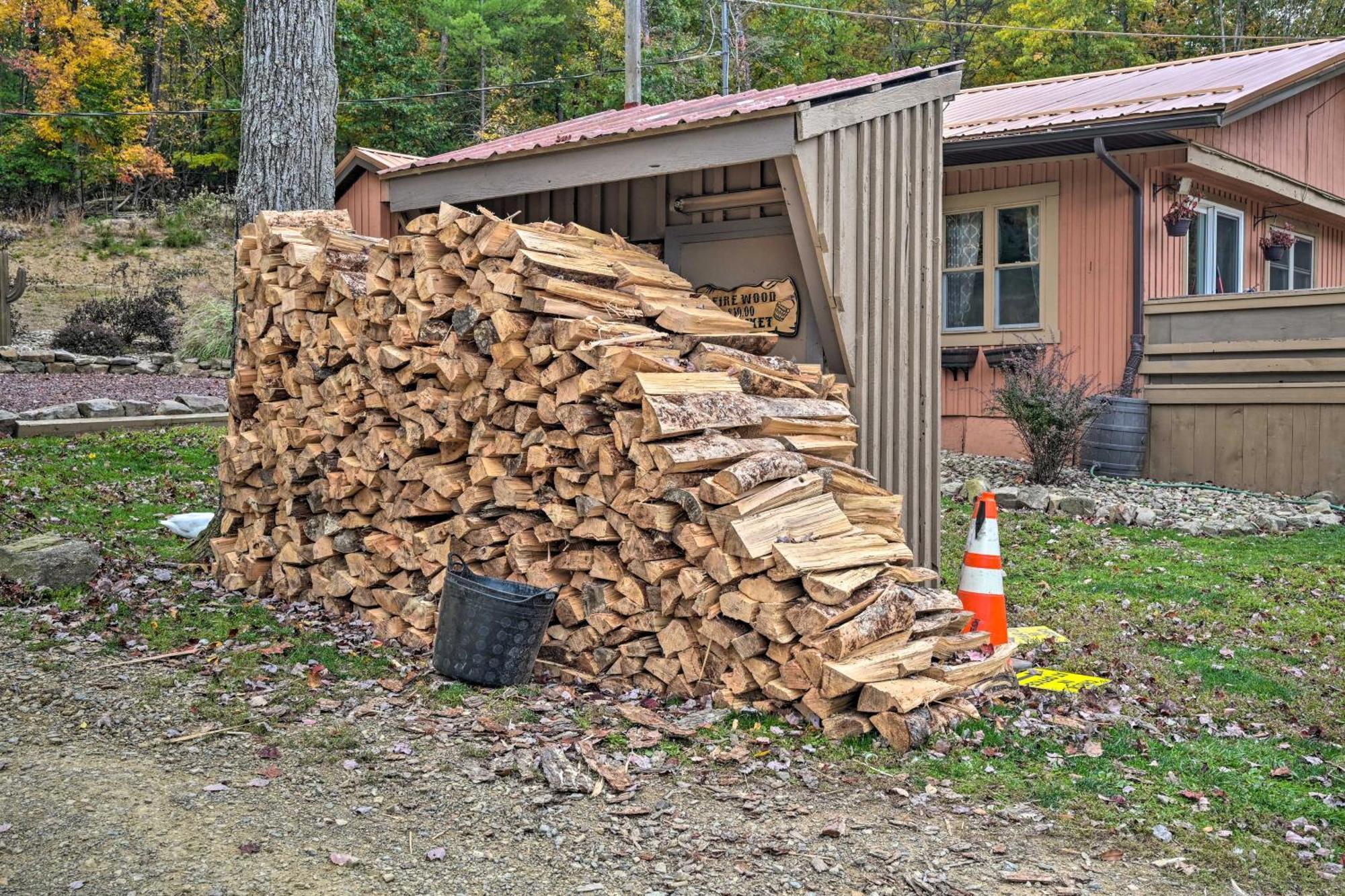 Lone Ranger Cabin With 50 Acres By Raystown Lake Huntingdon Eksteriør billede
